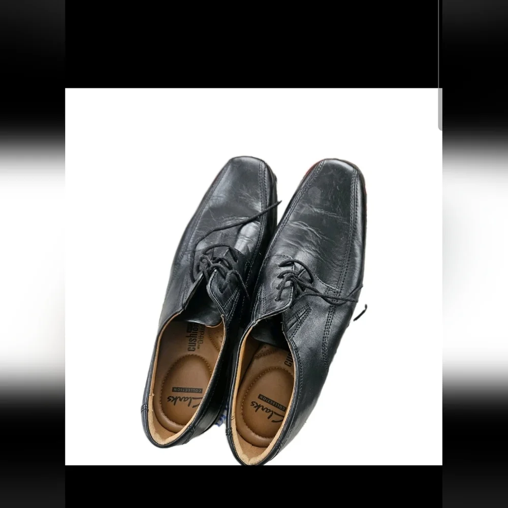 Clarks Men's Classic Black Oxfords